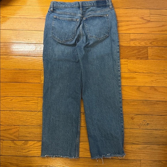 Abercrombie Vintage High Rise Straight Jeans 6 / 28 - Picture 5 of 7